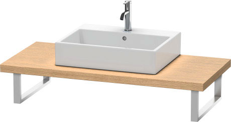 CONCEPT 450 doska pod umývadlo s výrezom 100x55x4,5 cm, dub európsky XB008E05252 Obrázek - Hlavní obrázek