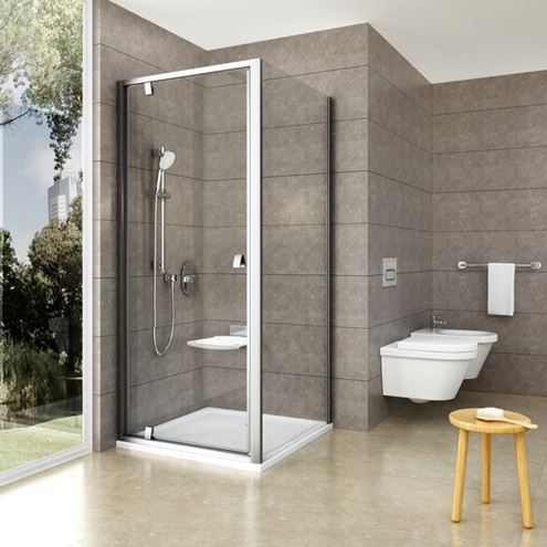 CONCEPT PIVOT STYLE PT-PPS bočná stena 90x190 cm, lesklý chróm/číre sklo 90G70C00Z15 Obrázek - fotka