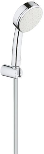 GROHE NEW TEMPESTA COSMOPOLITAN 100 sprchová súprava 3-dielna, ručná sprcha pr. 100 mm, hadica, držiak, chróm 26084002 Obrázek - Hlavní obrázek