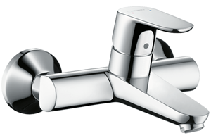 HANSGROHE FOCUS umývadlová nástenná batéria, EcoSmart, chróm