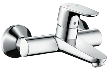 HANSGROHE FOCUS umývadlová nástenná batéria, EcoSmart, chróm