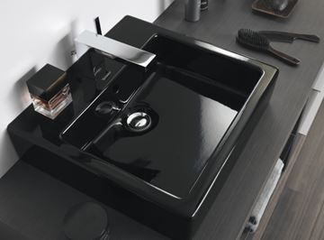 DURAVIT VERO umývadielko 45 cm, s otvorom pre batériu a prepadom, WonderGliss 07044500001 Obrázek - fotka
