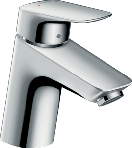 HANSGROHE LOGIS umývadlová stojanková batéria, EcoSmart, chróm
