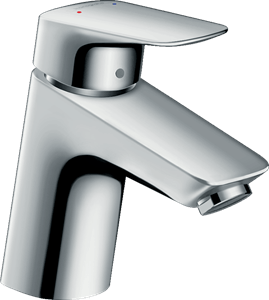 HANSGROHE LOGIS umývadlová stojanková batéria, EcoSmart, chróm