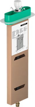 HANSGROHE SBOX základné teleso pre montáž na okraj vane alebo na sokel
