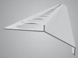 CELOX MAXI profil 2,5m balkónový, Al, prírodná