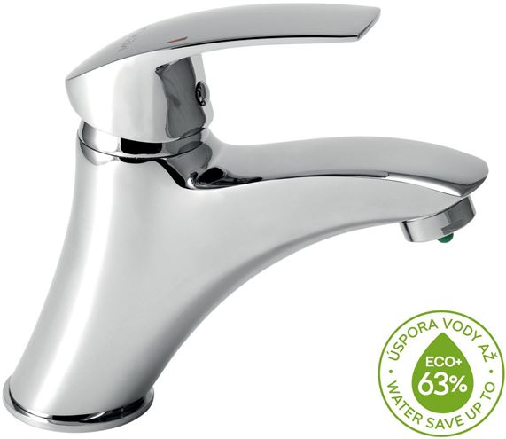 NOVASERVIS METALIA ECO+ umývadlová stojanková batéria, chróm 57002/1,0E Obrázek - fotka
