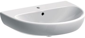 GEBERIT SELNOVA umývadlo 55 cm, s otvorom pre batériu a prepadom