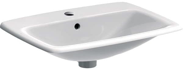 GEBERIT SELNOVA SQUARE umývadlo 60 cm, s otvorom pre batériu a prepadom 500.307.01.1 Obrázek - Hlavní obrázek