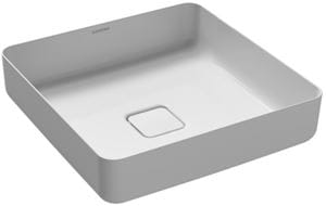 KALDEWEI MIENA 3185 umývadlo na dosku 58 cm, bez prepadu, smaltovaná oceľ, Perl-Effect, alpská biela
