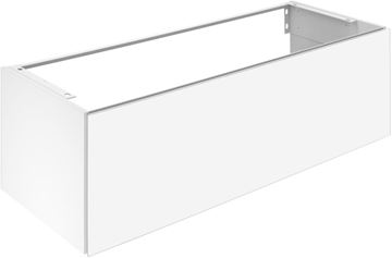KEUCO PLAN skrinka pod dvojumývadlo 120x40x49 cm, 1 zásuvka, biela