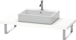 CONCEPT 450 doska pod umývadlo s výrezom 100x55x4,5 cm, matná biela
