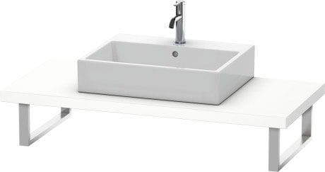 CONCEPT 450 doska pod umývadlo s výrezom 100x55x4,5 cm, matná biela XB009E01818 Obrázek - Hlavní obrázek