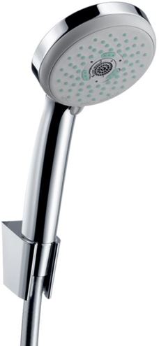 HANSGROHE CROMA 100 3JET sprchová súprava 3-dielna, ručná sprcha pr. 100 mm, 3 prúdy, hadica, držiak, chróm 27593000 Obrázek - Hlavní obrázek