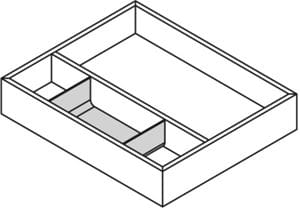 CONCEPT 200/300 zakladač 371x267x61mm, matná šedá