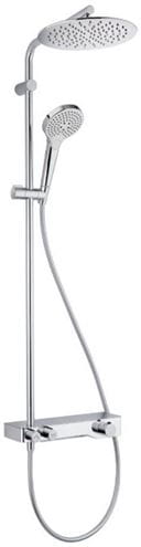 CONCEPT 200 sprchový set s termostatickou batériou, horná sprcha, ručná sprcha s 3 prúdmi, tyč, hadica, chróm PM10144/CO Obrázek - Hlavní obrázek