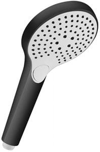 CONCEPT 200 BLACK ručná sprcha pr. 120 mm, 3 prúdy, čierna/biela