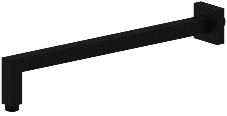 CONCEPT 200 BLACK sprchové rameno 400 mm, nástenné, matná čierna PM10011/MB Obrázek - Hlavní obrázek