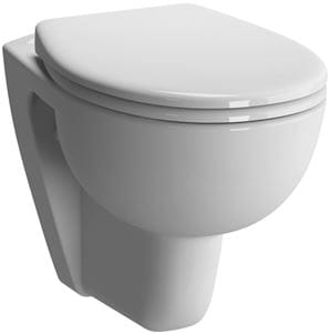 CONCEPT 100 bezbariérové závesné WC, alpská biela