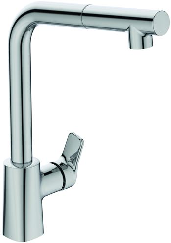 CONCEPT 200 drezová batéria, s vyťahovacou koncovkou, chróm BC603AA Obrázek - Hlavní obrázek