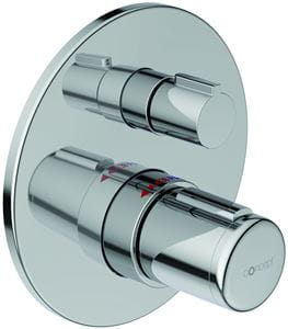 CONCEPT 200 podomietkový termostat, chróm