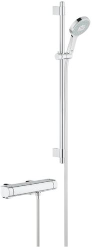 GROHE GROHTHERM 2000 sprchový set s termostatickou batériou, ručná sprcha, tyč, hadica, chróm 34482001 Obrázek - Hlavní obrázek