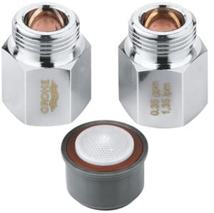GROHE perlátor M24x1 a M22x1, vonkajší závit, ECO, chróm 