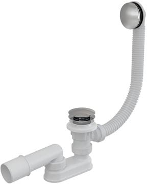 CONCEPT vaňový sifón 57 cm, click-clack, chróm