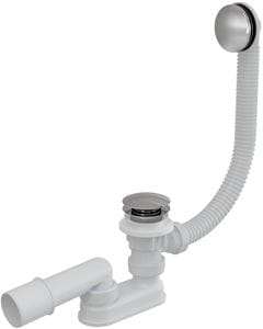 CONCEPT vaňový sifón 57 cm, click-clack, chróm