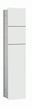CONCEPT 300 WC skrinka 170x811mm, vstavaná, biela/sklo