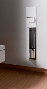 CONCEPT 300 WC skrinka 170x811mm, vstavaná, biela/sklo 015-2054 Obrázek - fotka