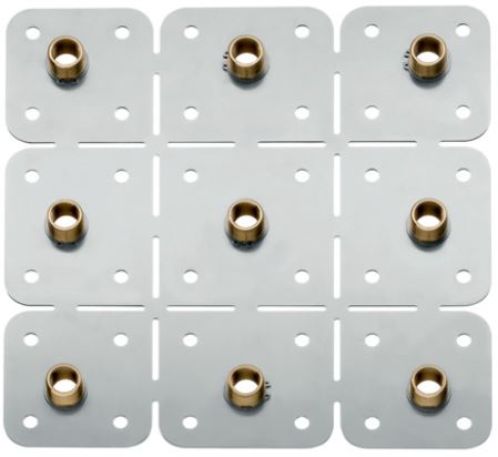 AXOR SHOWER COLLECTION montážna pomôcka 350x350mm 28470180 Obrázek - Hlavní obrázek