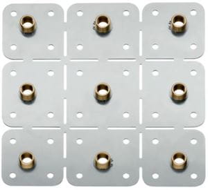AXOR SHOWER COLLECTION montážna pomôcka 350x350mm