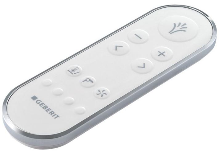 GEBERIT AQUACLEAN TUMA COMFORT závesné WC s bidetovým sedadlom, SoftOpening, Rimless, KeraTect, biela/biele sklo 146.292.SI.1 Obrázek - fotka