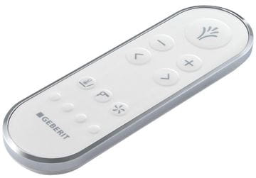 GEBERIT AQUACLEAN TUMA COMFORT závesné WC s bidetovým sedadlom, SoftOpening, Rimless, KeraTect, biela/biele sklo 146.292.SI.1 Obrázek - fotka