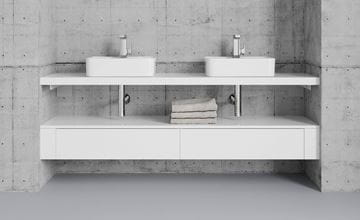 DŘEVOJAS DSD SZZ 60 nízka skrinka 60x50x20 cm, 1 zásuvka, Push-open, matná čierna 224769-T31 Obrázek - fotka