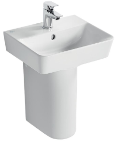 CONCEPT CUBE 2.0 umývadlo 40 cm, s otvorom pre batériu a prepadom E076901 Obrázek - fotka