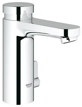 GROHE EUROSMART COSMOPOLITAN T umývadlová stojanková batéria, s reguláciou teploty, samouzatváracia, chróm