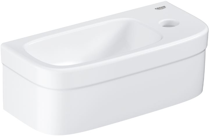 GROHE EURO CERAMIC umývadielko 37 cm, s otvorom pre batériu, bez prepadu 39327000 Obrázek - Hlavní obrázek