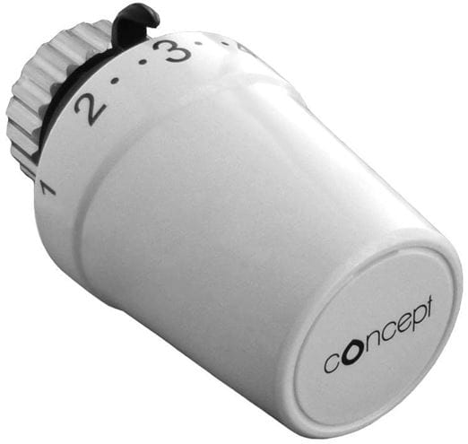 CONCEPT HPT100-30 termostatická hlavica M30x1,5, biela HPT100-30 Obrázek - Hlavní obrázek