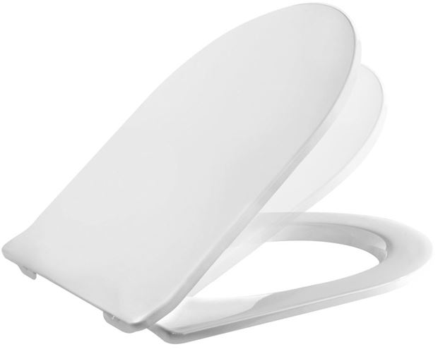 MKW DARIO METAL WC sedadlo Slim, biela S793V012 Obrázek - Hlavní obrázek