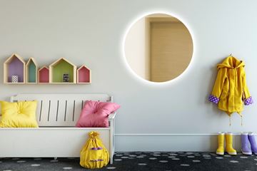 AMIRRO AMBIENTE zrkadlo 70 cm, s osvetlením 411-026 Obrázek - fotka