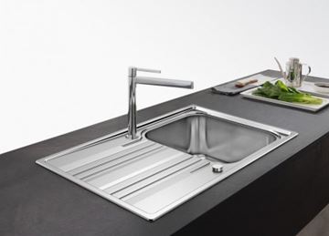 FRANKE SMART SRX 611-86 LB nerezový drez 860x500 mm, otočný, odkvapkávač 101.0395.055 Obrázek - fotka