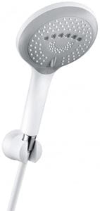 KLUDI FRESHLINE 3S sprchová súprava 3-dielna, ručná sprcha pr. 140 mm, 3 prúdy, hadica, držiak, biela/chróm
