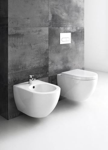 RAVAK UNI CHROME WC závesné WC X01516 Obrázek - fotka