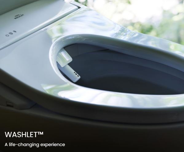 CONCEPT 300 WASHLET bidetové sedátko, okrúhle, SoftClose 801CG-CON-DUS-R Obrázek - fotka