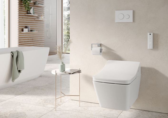 CONCEPT 200 WASHLET bidetové sedadlo, hranaté, SoftClose 896CG-CON-DUS-S Obrázek - fotka