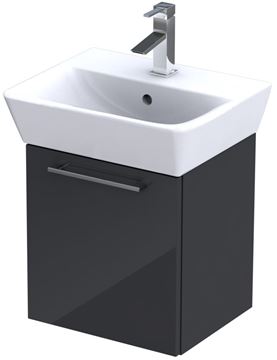 CONCEPT 100 skrinka pod umývadlo 37,4x31,3x40,8 cm, 1 zásuvka, antracit