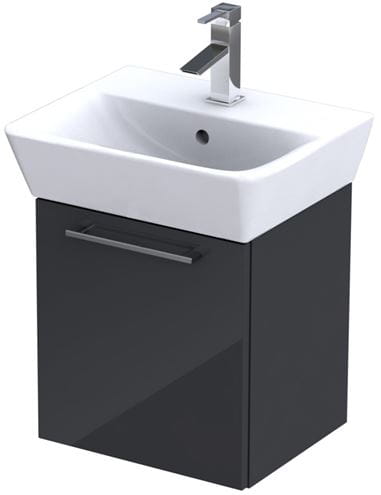CONCEPT 100 skrinka pod umývadlo 37,4x31,3x40,8 cm, 1 zásuvka, antracit PTA-050 Obrázek - Hlavní obrázek