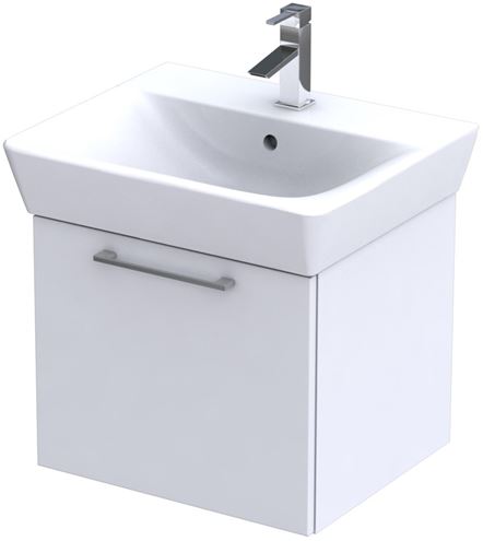 CONCEPT 100 skrinka pod umývadlo 47,4x40,8x40,8 cm, 1 zásuvka, biela PTA-051 Obrázek - Hlavní obrázek